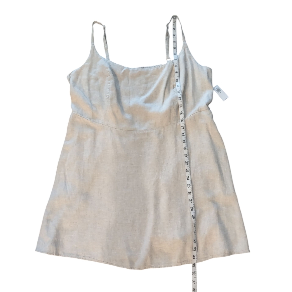 Old Navy Fit & Flare Linen Blend Mini Dress NWT - Picture 16 of 16